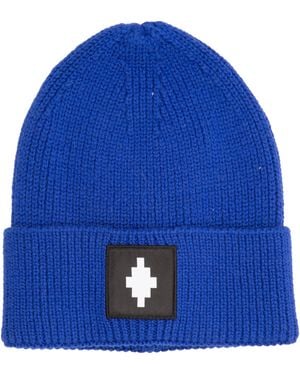 Marcelo Burlon Beanie - Blue