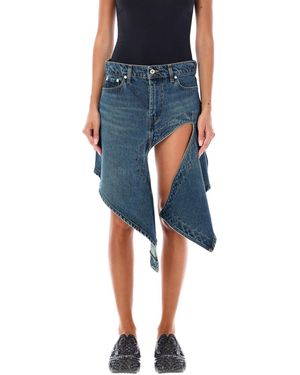 Y. Project Mini Skirt - Blue