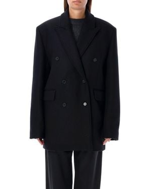 Loulou Studio Koon Coat - Blue