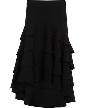 Moschino Envere Midi Skirt - Black