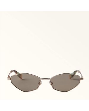 Furla Sunglasses Color Light Metal - Gray