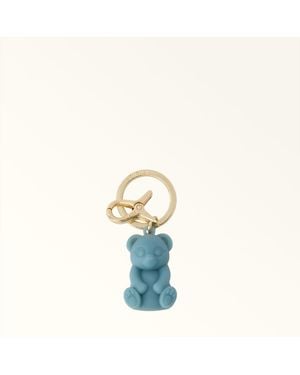 Furla Hashtag Keyring Cloud Pvc - Blue