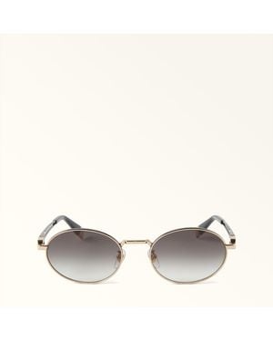 Furla Sunglasses Nero Metal - Gray