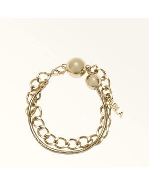 Furla Dots Charm Metal - Metallic