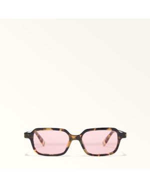 Furla Sunglasses Havana Acetate - Pink