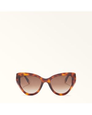Furla Sunglasses Havana Acetate - Pink