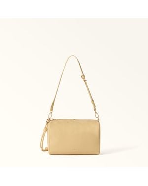 Furla Talia Crossbody Morning Nappa Leather - Natural