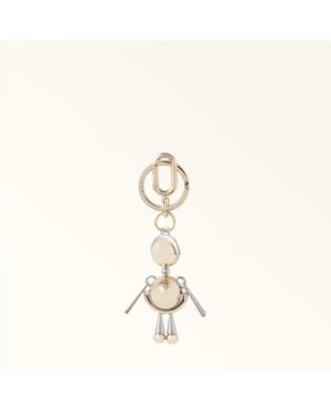 Furla Sfera Keyring Metal - Metallic
