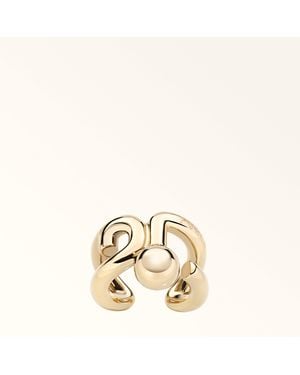 Furla Mianuvola Earcuff Color Oro Metal - Metallic