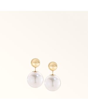 Furla Miasfera Earrings Color Oro Metal + Resin - Metallic