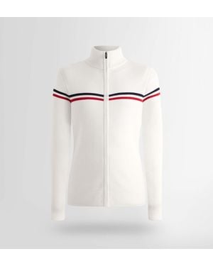 Fusalp Wengen Fiz Cardigan - White