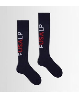 Fusalp Sock Pop Ski Socks - Blue