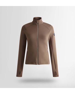 Fusalp Lirvane Mid Layer Jacket - Brown