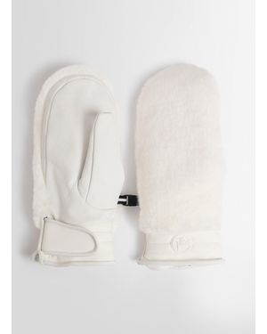 Fusalp Fake Fur Ski Gloves - Natural