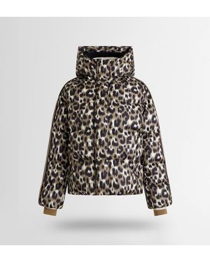 Fusalp Ada Leopard Down Jacket - Black