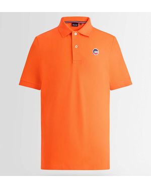 Fusalp Elbin Short-Sleeve Polo Shirt - Orange