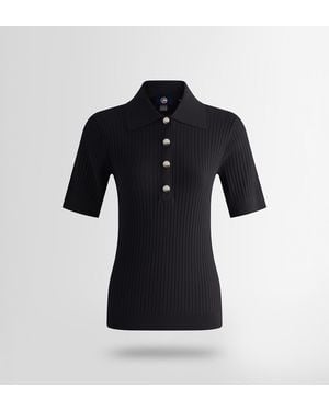 Fusalp Vera Short-Sleeve Polo Shirt - Black