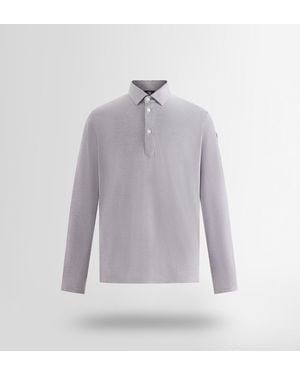 Fusalp Giorgio Long-Sleeve Polo Shirt - Grey