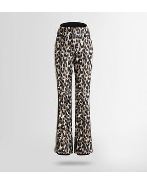 Fusalp Elancia Leopard Ski Pants - Black