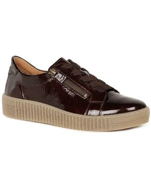 Gabor Wisdom Ladies Trainers - Brown