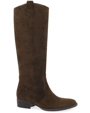 Gabor Garden Knee High Boots - Brown
