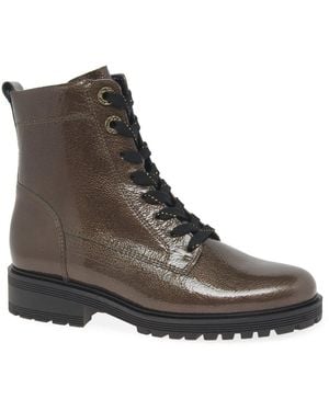 Gabor Flamboyant Ankle Boots Size: 2.5 - Brown