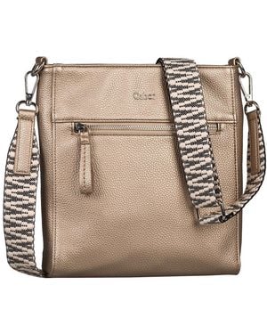 Gabor Silena Cross Body Handbag - Natural