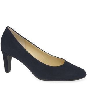 Gabor Edina Court Shoes - Blue
