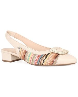 Gabor Maddy Slingback Court Shoes - Pink