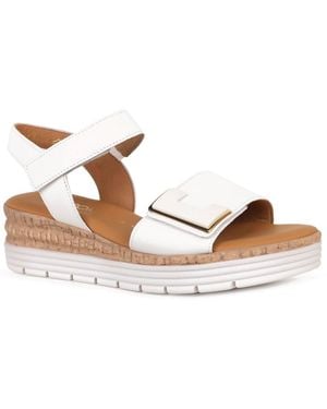 Gabor Shout Wedge Heel Sandals Lea (Uni) Size: 2 - Brown