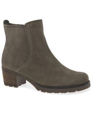 Gabor Delight Ankle Boots - Brown