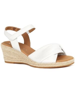 Gabor Moon Wedge Heel Sandals - Metallic