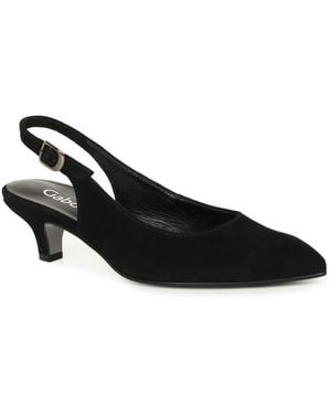 Gabor Editor Open Court Shoes - Black