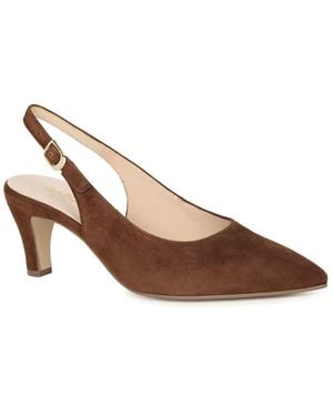 Gabor Lazona Court Shoes - Brown