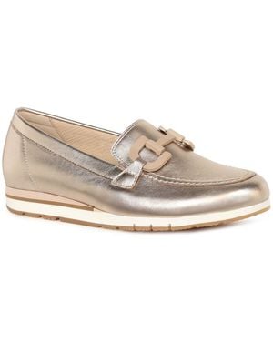 Gabor Baby Loafers Colour: Puder Met (Uni) - Natural