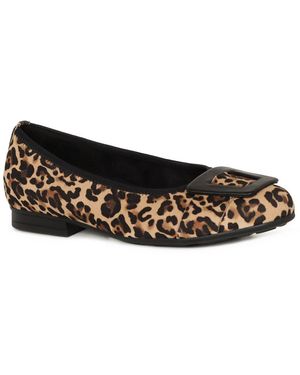 Gabor Paige Ballet Court Shoes - Black