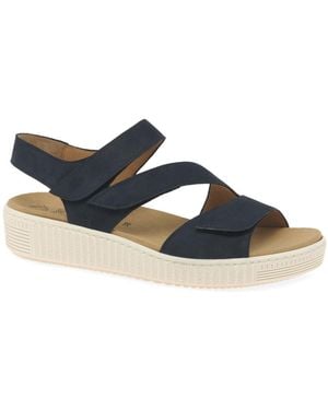 Gabor Ball Sandals - Blue