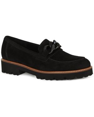Gabor Squeeze Loafers - Black