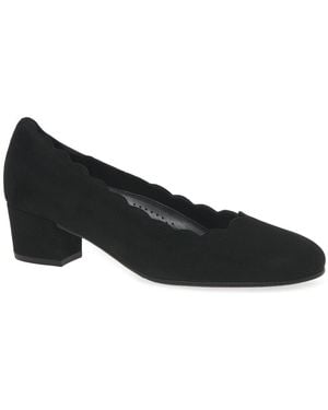 Gabor Gigi Court Shoes - Black