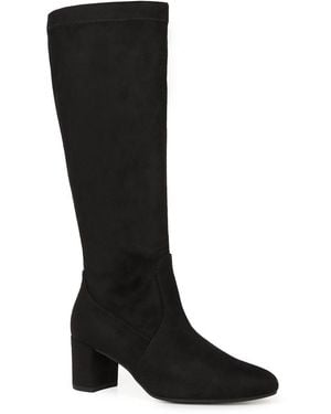 Gabor Diane M Knee High Boots Size - Black