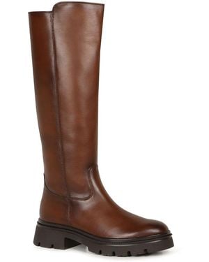 Gabor Match Knee High Boots - Brown