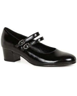 Gabor Belva Mary Jane Court Shoes - Black