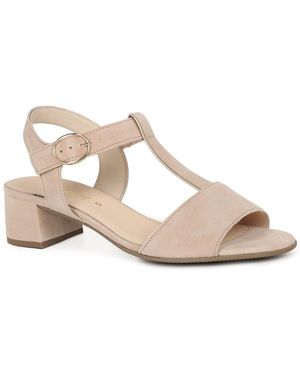 Gabor Mead T-Bar Sandals - Pink