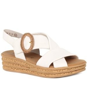 Gabor Auckland Wedge Sandal - Metallic
