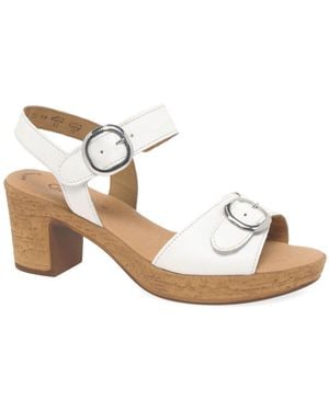 Gabor Fantastica Sandals - Metallic