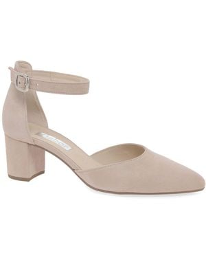 Gabor Gala Open Court Shoes - White