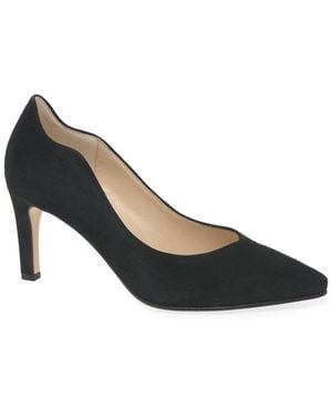 Gabor Degree Court Shoes - Black