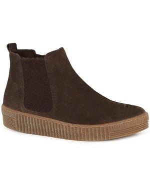 Gabor Lourdes Ankle Boots - Brown