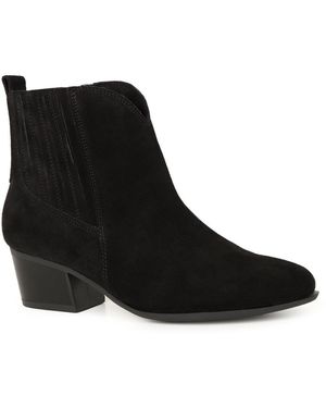 Gabor Kristin Ankle Boots - Black