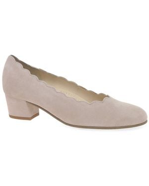 Gabor Gigi Court Shoes - Grey